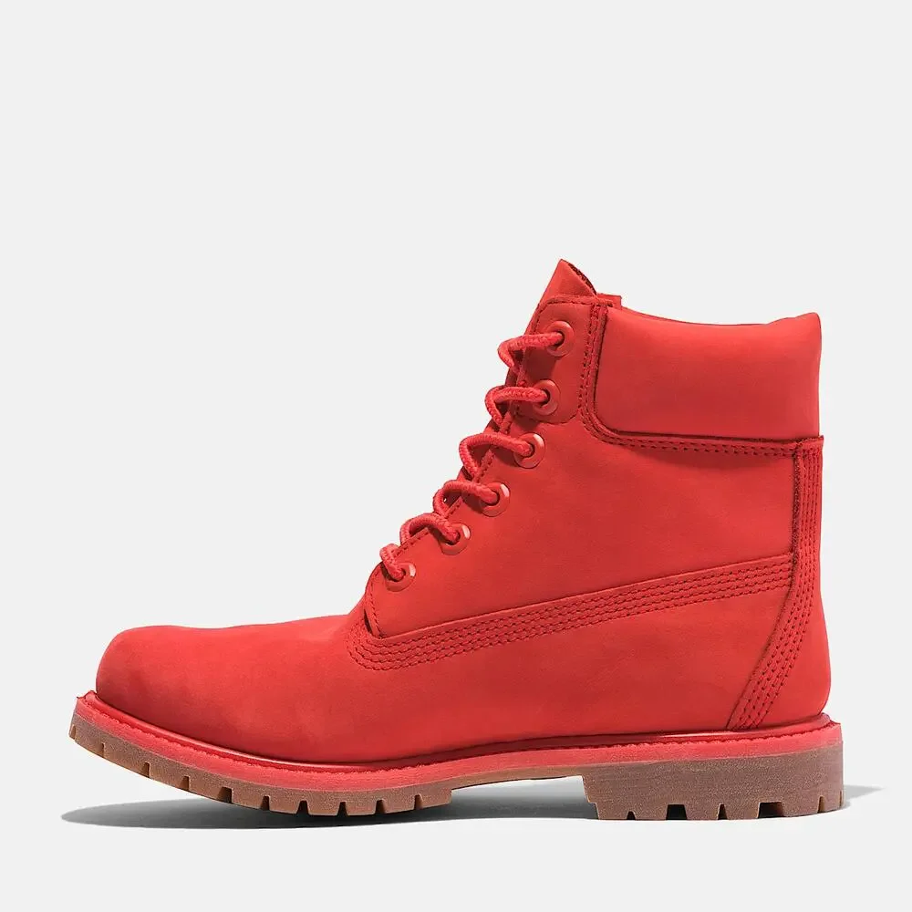 Timberland 50th Anniversary 6 Inch Waterproof Red Nubuck‎ Boots Streetwear